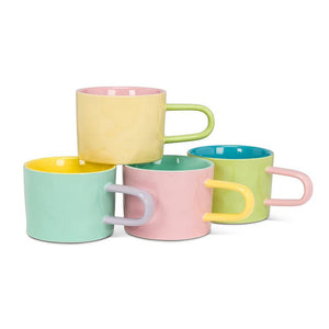 Triple Coloured Mug
