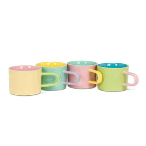Triple Coloured Mug